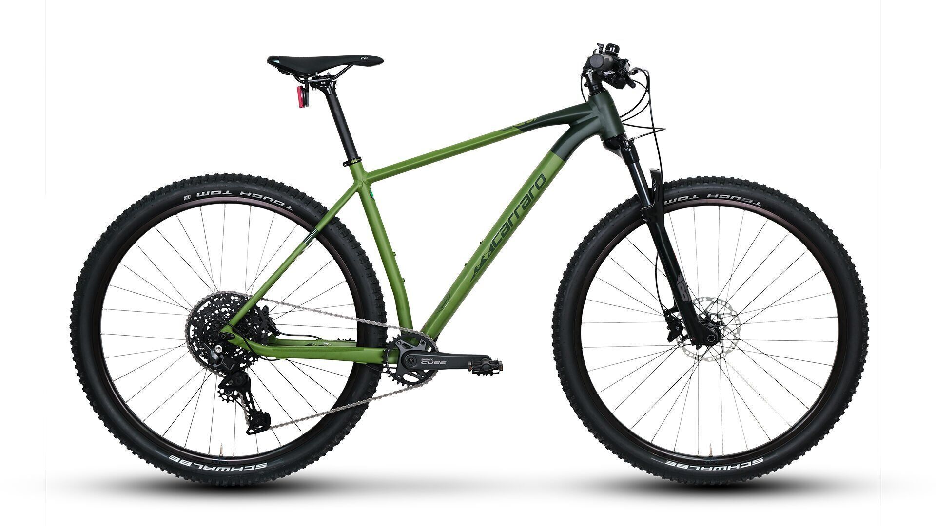 Carraro Big 910 10 Vites 29 Jant Dağ Bisikleti 44cm Mat Yeşil