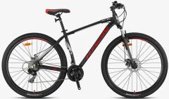 Kron XC 75 Disk Fren 29 Jant Dağ Bisikleti Mat Siyah-Kırmızı/Bej 43 cm