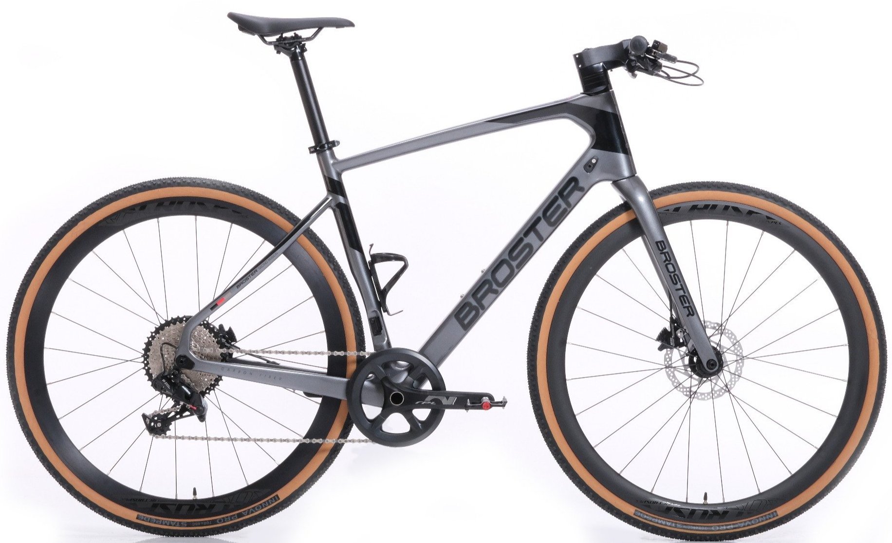 Broster Enduro Cr 1000 Karbon Şehir Bisikleti Gri 56 cm