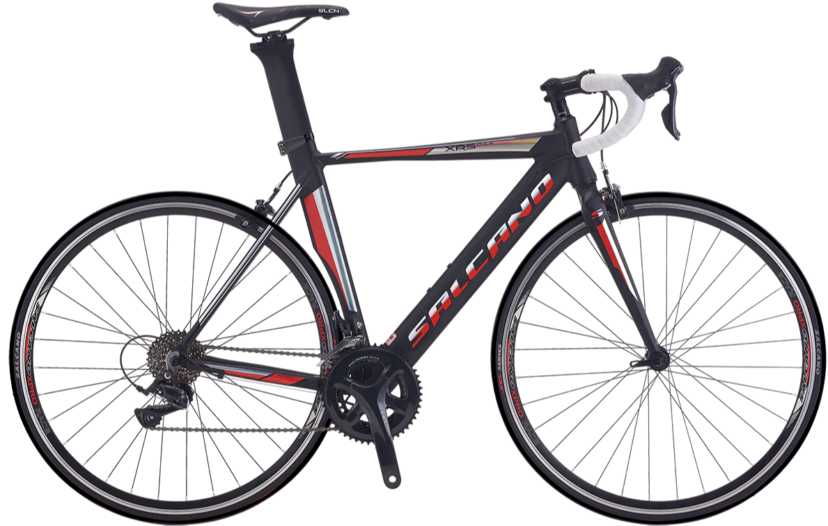 Salcano XRS044 Sora Yarış Bisikleti Siyah-Kırmızı