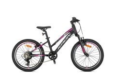 Kron XC75 Lady 20 Jant Çocuk Bisikleti Mat Siyah-Pembe