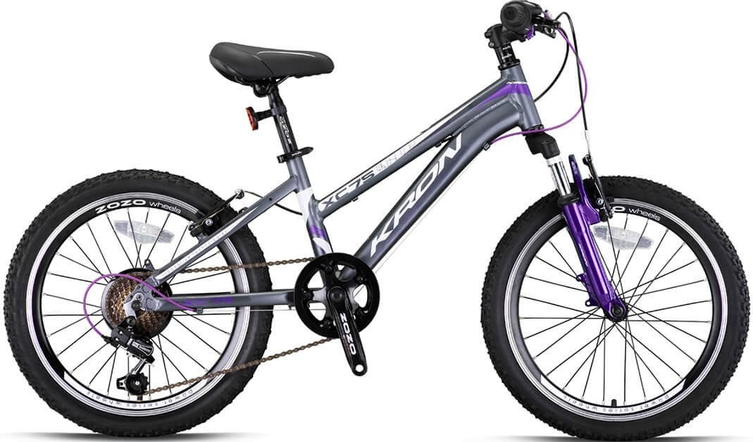 Kron XC75 Lady 20 Jant Çocuk Bisikleti Mat Antrasit-Pembe