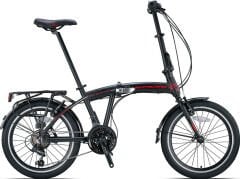Kron FD2000 20 Jant Katlanır Bisiklet Siyah-Kahverengi