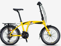 Kron FD2000 20 Jant Katlanır Bisiklet Sarı-Siyah