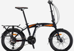 Kron FD2100 Disk Fren 20 Jant Katlanır Bisiklet Siyah-Turuncu