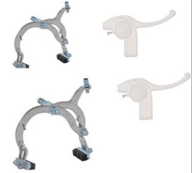 Fren Takımı Plastik Kollu Beyaz