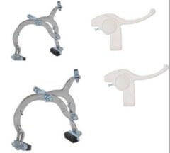 Fren Takımı Plastik Kollu Beyaz