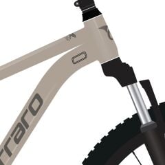 Carraro Crx 924 24Vites 29 Jant Dağ Bisikleti 52cm Gri