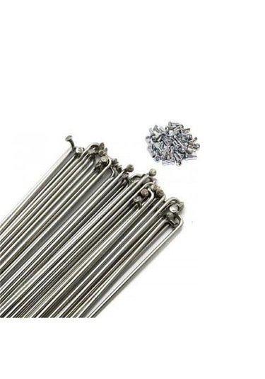 Jant teli 270mm x 2Mm Çelik Krom 36 adet