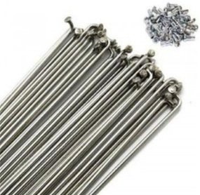 Jant teli 183mm x 2Mm Çelik Krom 36 adet