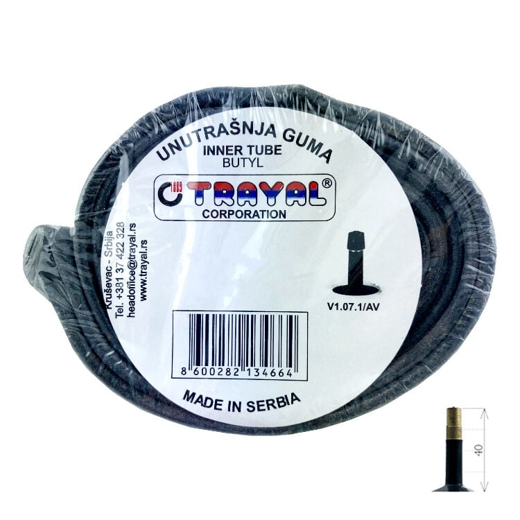 Bisiklet İç Lastik 24x1.50-2.125 AV-40 Trayal