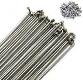 Jant teli 190mm x 2Mm Çelik Krom 36 adet