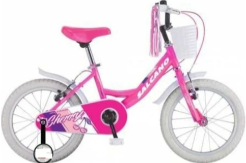 Salcano Cherry 16 Jant Çocuk Bisikleti Pembe-Beyaz