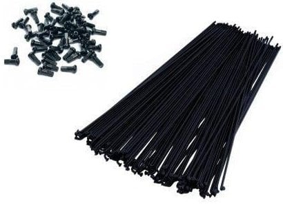 Jant teli 270 mm x 2Mm Çelik Siyah 36 adet