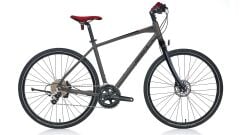 Carraro Sportive 250 22Vites 28 Jant Şehir Bisikleti 50cm Mat Siyah-Kırmızı