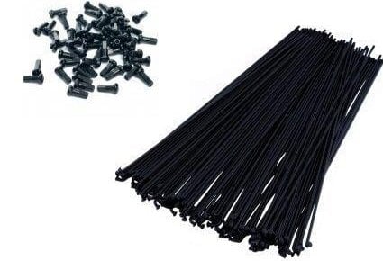 Jant teli 277 mm x 2Mm Çelik Siyah 36 adet