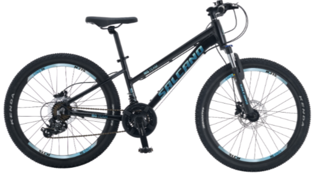 Salcano NG Team 200 Lady Hidrolik Fren 24 Jant 21 Vites Dağ Bisikleti Siyah-Turkuaz