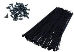 Jant teli 280 mm x 2Mm Çelik Siyah 36 adet