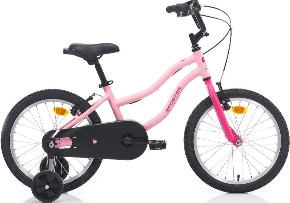 Broster Joyus 14 Jant Çocuk Bisikleti Koyu Pembe