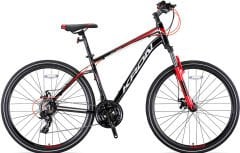 Kron TX100 28 Jant Trekking Bisiklet Siyah-Gri/Kırmızı 46 cm