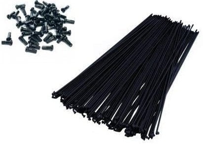 Jant teli 285 mm x 2Mm Çelik Siyah 36 adet