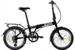 Peugeot F12 Katlanır Bisiklet Gri-Turuncu