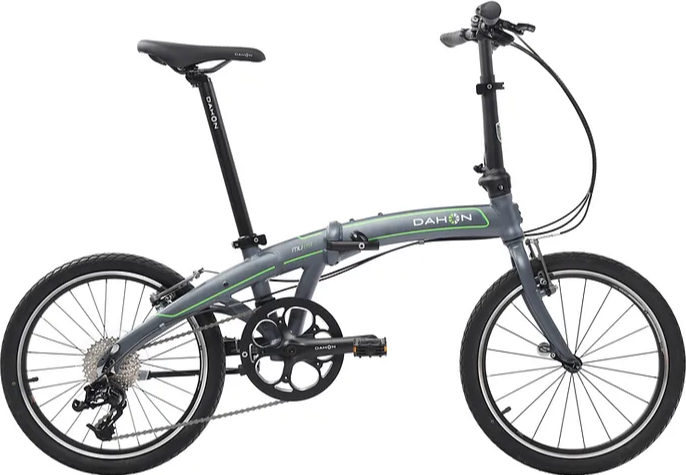 Dahon Mu D9 Katlanır Bisiklet Antrasit Gri