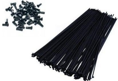 Jant teli 288 mm x 2Mm Çelik Siyah 36 adet