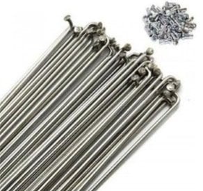 Jant teli 290 mm x 2Mm Çelik Krom 36 adet