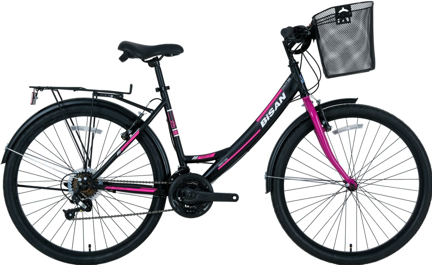 Bisan Mabella 24 Jant Şehir Bisikleti Lila-Mor