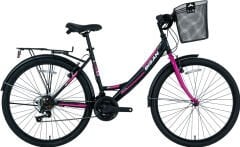 Bisan Mabella 24 Jant Şehir Bisikleti Lila-Mor