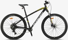 Kron XC 150 Pro Hidrolik Fren 29 Jant Dağ Bisikleti Mat Siyah-Sarı 43 cm