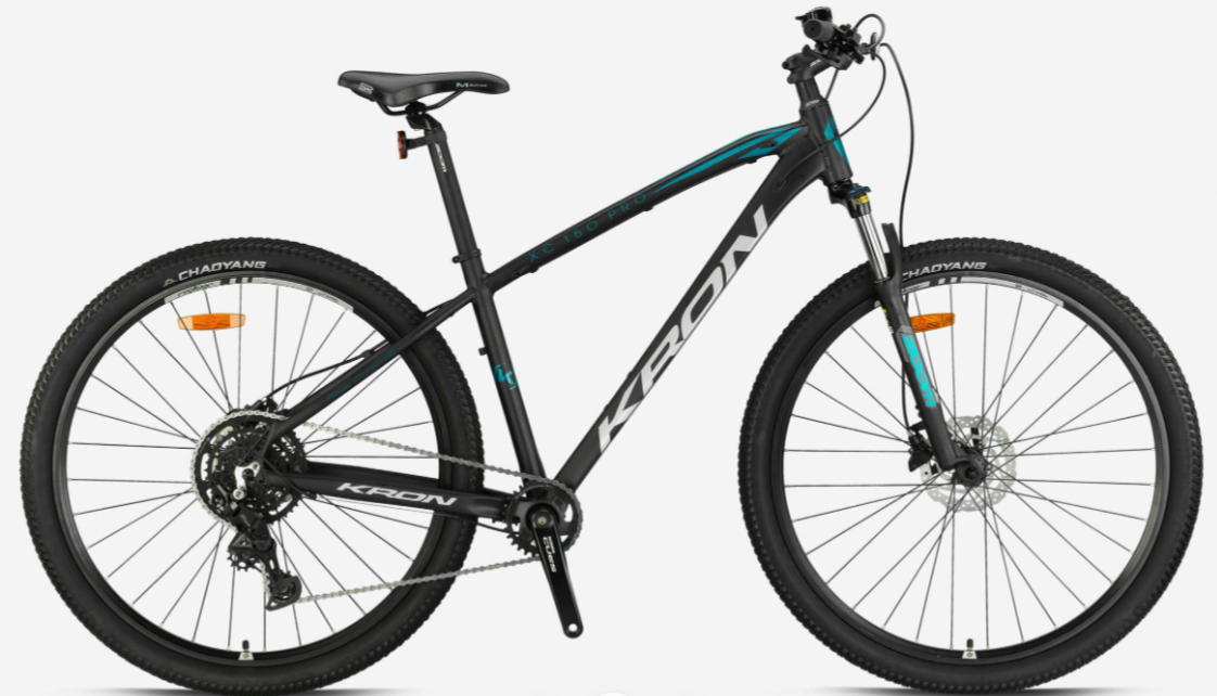 Kron XC 150 Pro Hidrolik Fren 29 Jant Dağ Bisikleti Mat Siyah-Turkuaz 48 cm