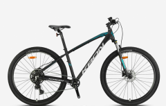 Kron XC 150 Pro Hidrolik Fren 29 Jant Dağ Bisikleti Mat Siyah-Turkuaz 48 cm
