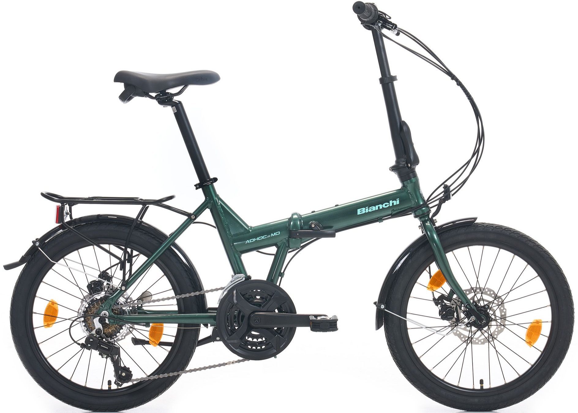 Bianchi Adhoc 20 Jant Mekanik Fren Katlanır Bisiklet Yeşil
