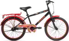 Bisan Rocket 20 Jant Çocuk Bisikleti Siyah-Kırmızı