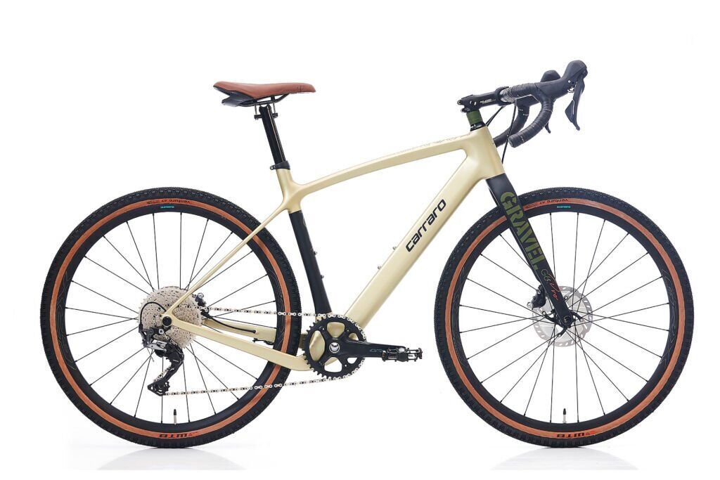Carraro Gravel G6 Pro Karbon 11 Vites 27.5 Jant 49cm Krem-Yeşil
