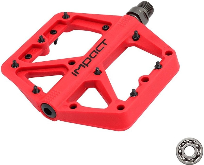 Pedal Rulmanlı Plastik Comp Kırmızı