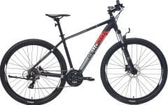 Peugeot M18 Hidrolik Fren 29 Jant Dağ Bisikleti Siyah-Kırmızı/Gri