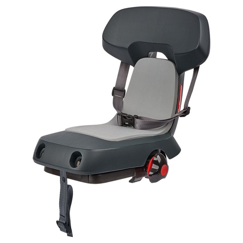 Çocuk Taşıyıcı Bisiklet Koltuğu Polisport Guppy Junior 35KG- Siyah/Gri