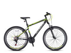 Kron XC 75 Mekanik Disk 26 Jant Dağ Bisikleti Mat Siyah-Bej 38 cm