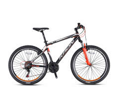 Kron XC 75 Mekanik Disk 26 Jant Dağ Bisikleti Mat Siyah-Bej 38 cm