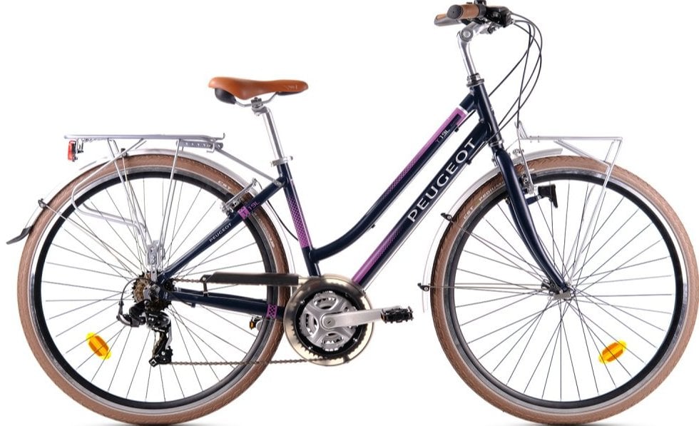 Peugeot T19 Lady  28 Jant Şehir Bisikleti Siyah-Yeşil