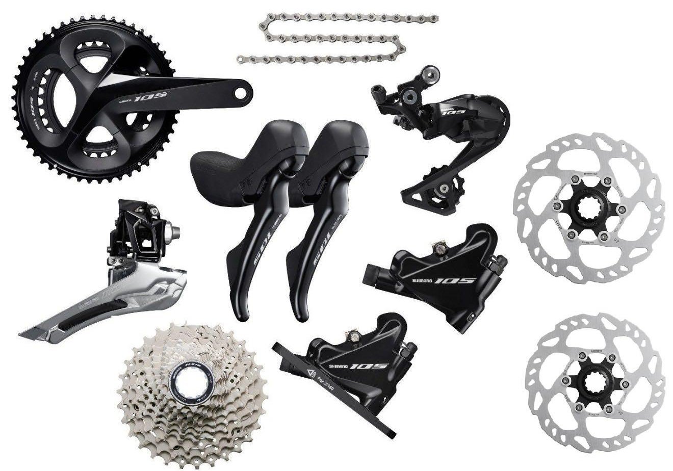Grup Set 105 Disc Shimano