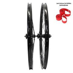Jant Seti  27.5 Çift Kat RM-30 SİYAH Disk 6 Vida Kaset ARC-32 Delik İmpact