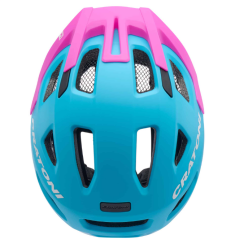 Kask Çocuk Maxster Pro Cratoni Mavi-Pembe S-M