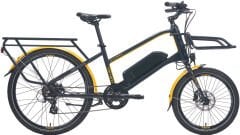 Carraro Elorry 2.1 Elektrikli Kargo Bisikleti Siyah-Kırmızı-Gri