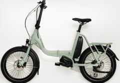 Olli Balli Urla 20 Jant Katlanır Elektrikli Bisiklet Mint Yeşil