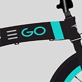 Carraro Ego 2.1 Elektrikli Katlanır Bisiklet Mat-Siyah-Kırmızı-Gri