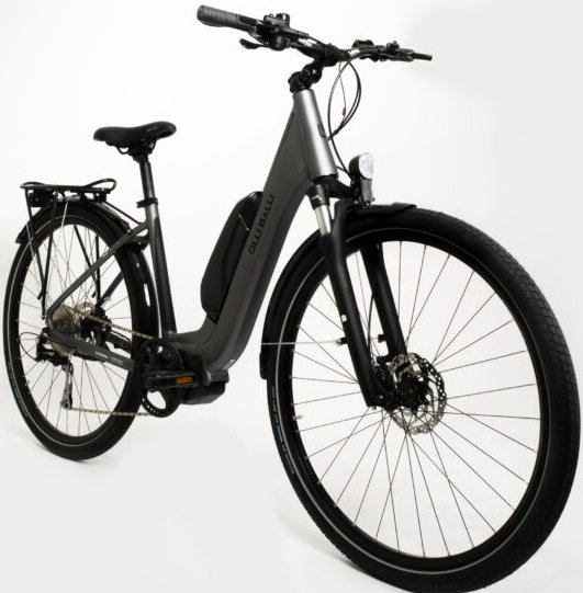 Olli Balli Efes 28 Jant Elektrikli Şehir Bisikleti Gri